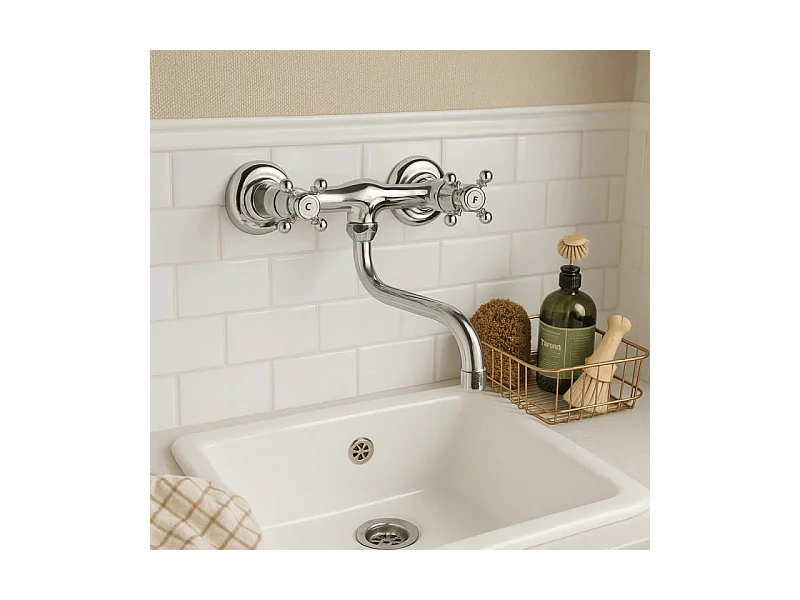 Mélangeur de cuisine mural PAINI Tiffany Chromé