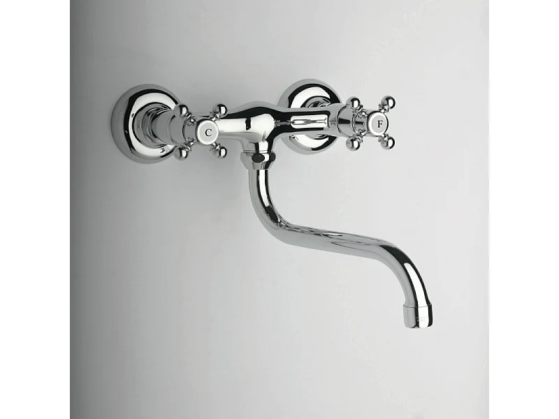 Mélangeur de cuisine mural PAINI Tiffany Chromé