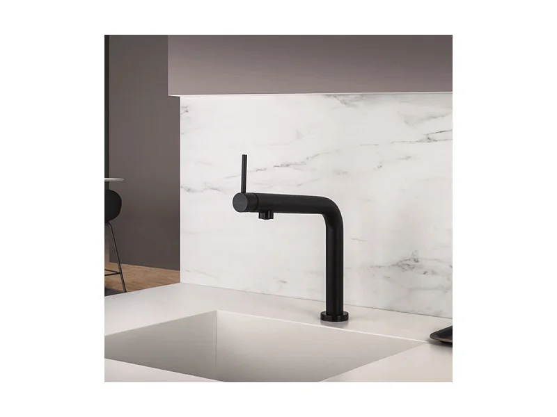 Mitigeur de cuisine PAINI Cox Slim noir mat