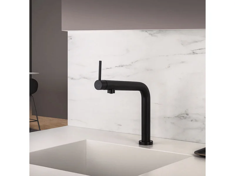 Mitigeur de cuisine PAINI Cox Slim noir mat