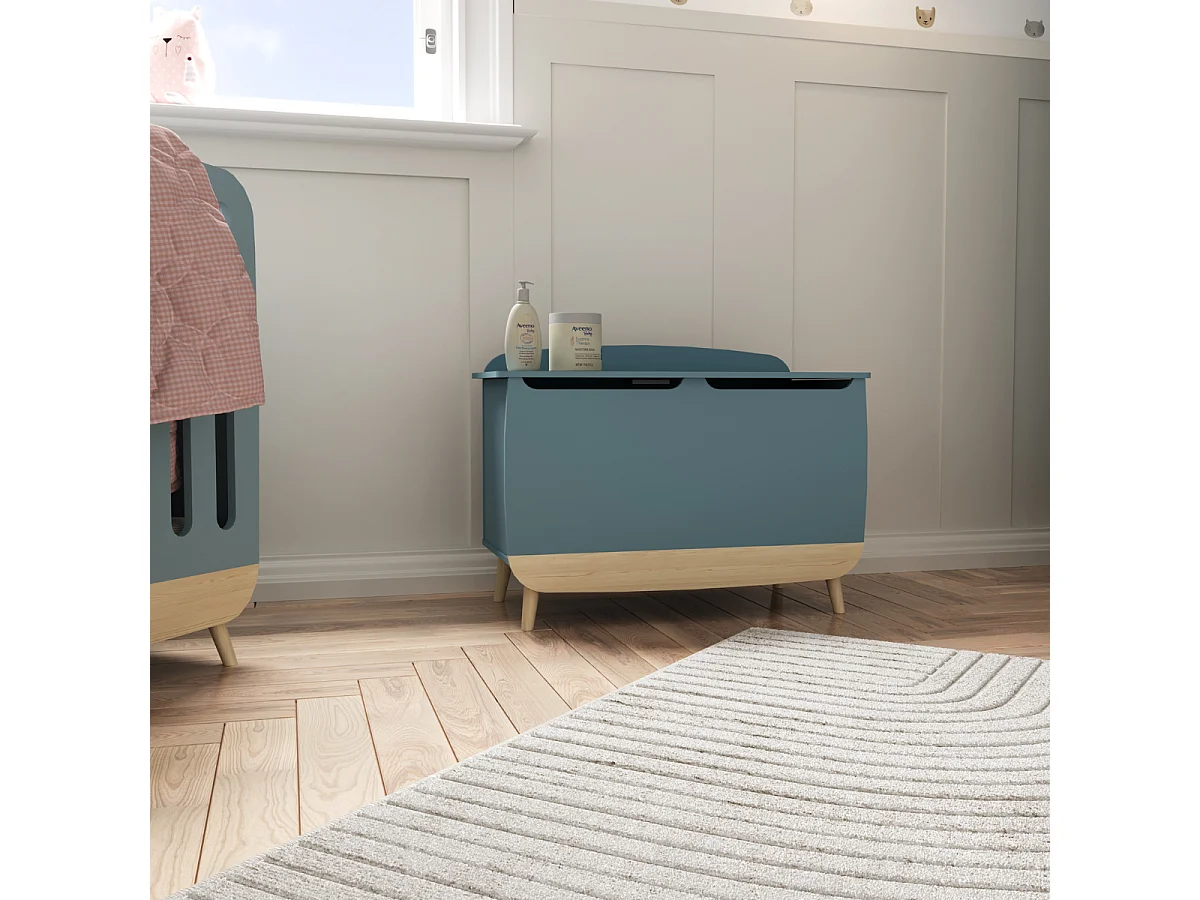 Coffre à jouets avec couvercle L82,4 cm - FIRMIANA