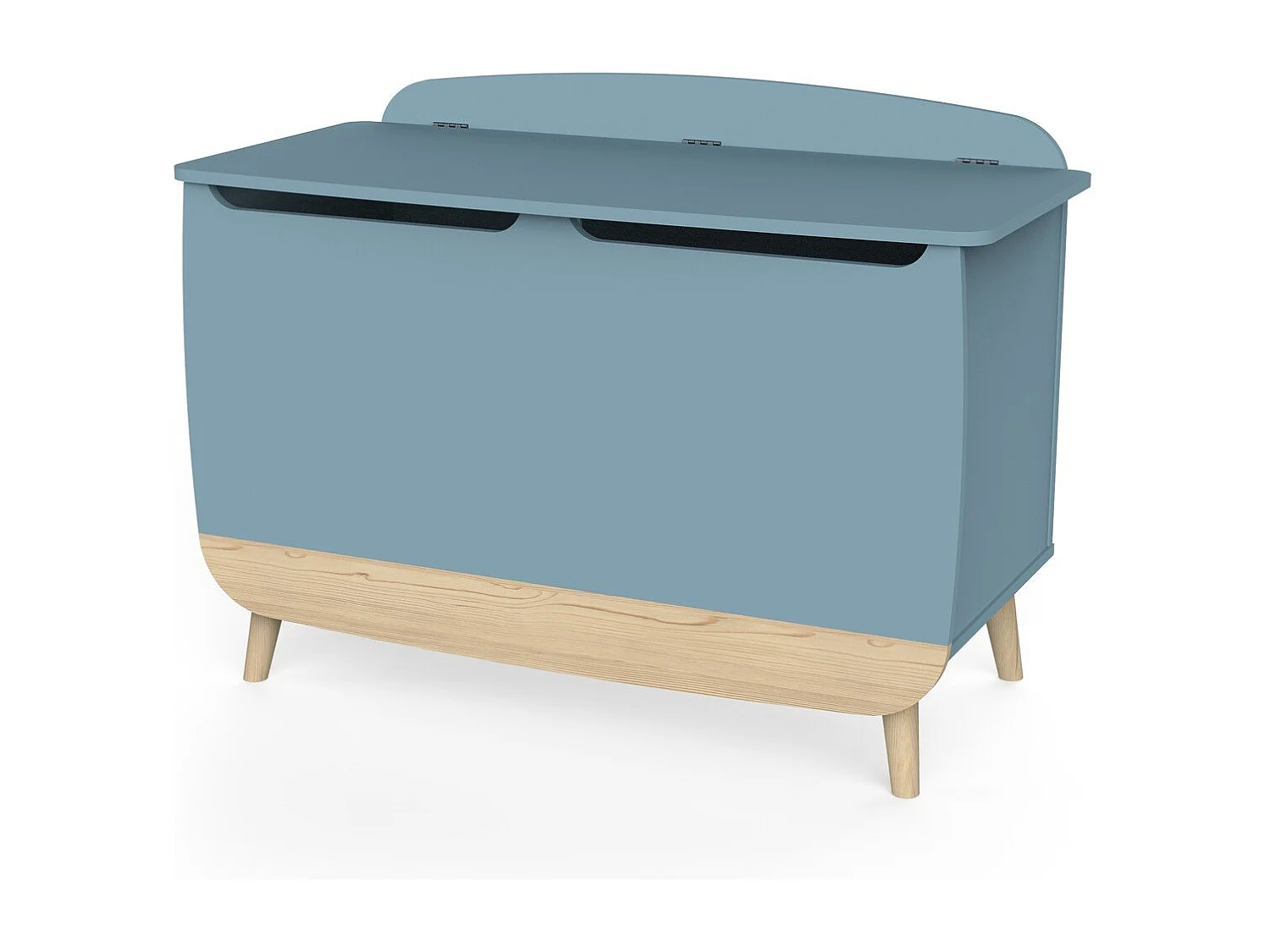 Coffre à jouets avec couvercle L82,4 cm - FIRMIANA