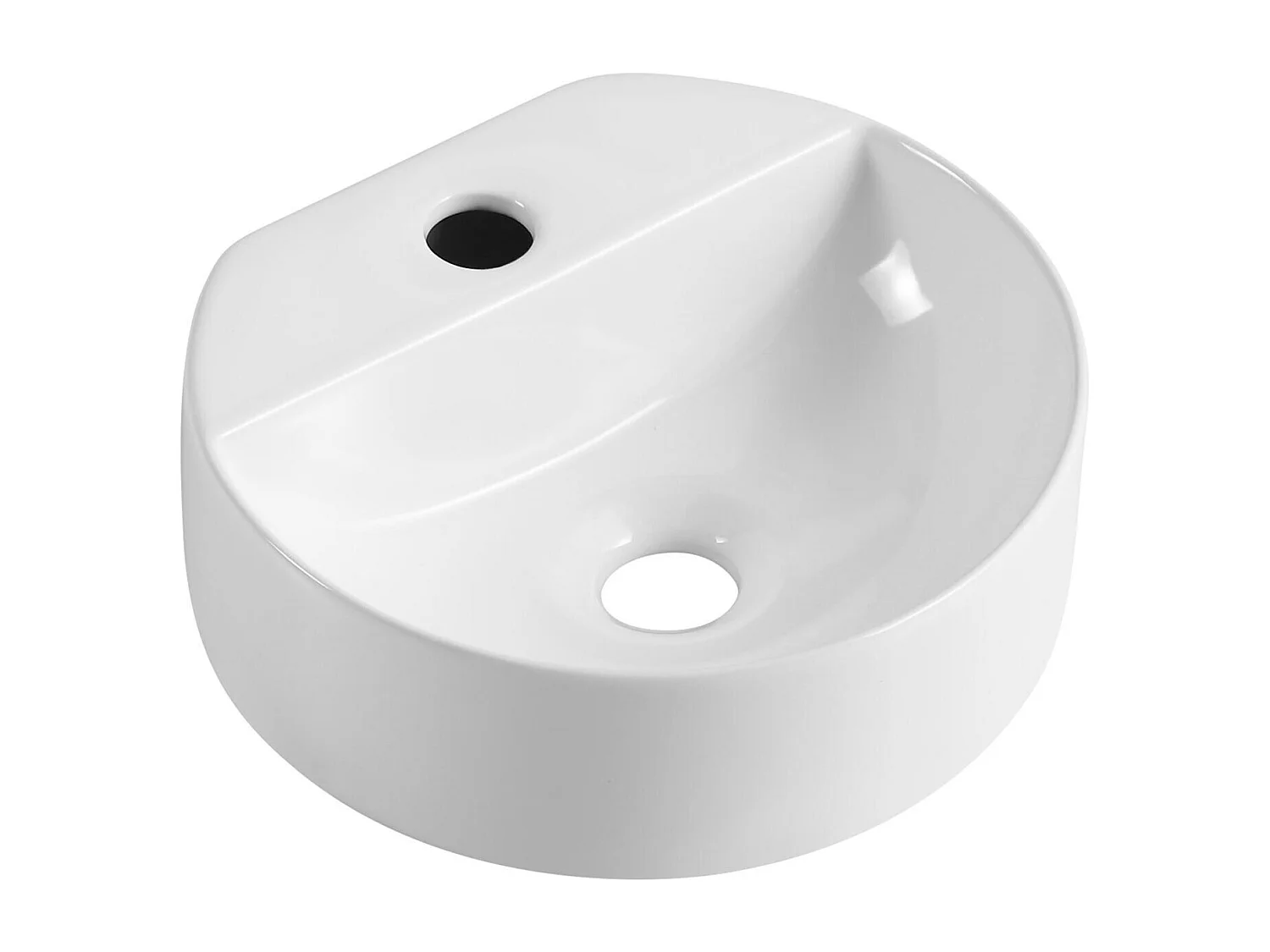 ROLLO ronde wandgemonteerde handwasbak