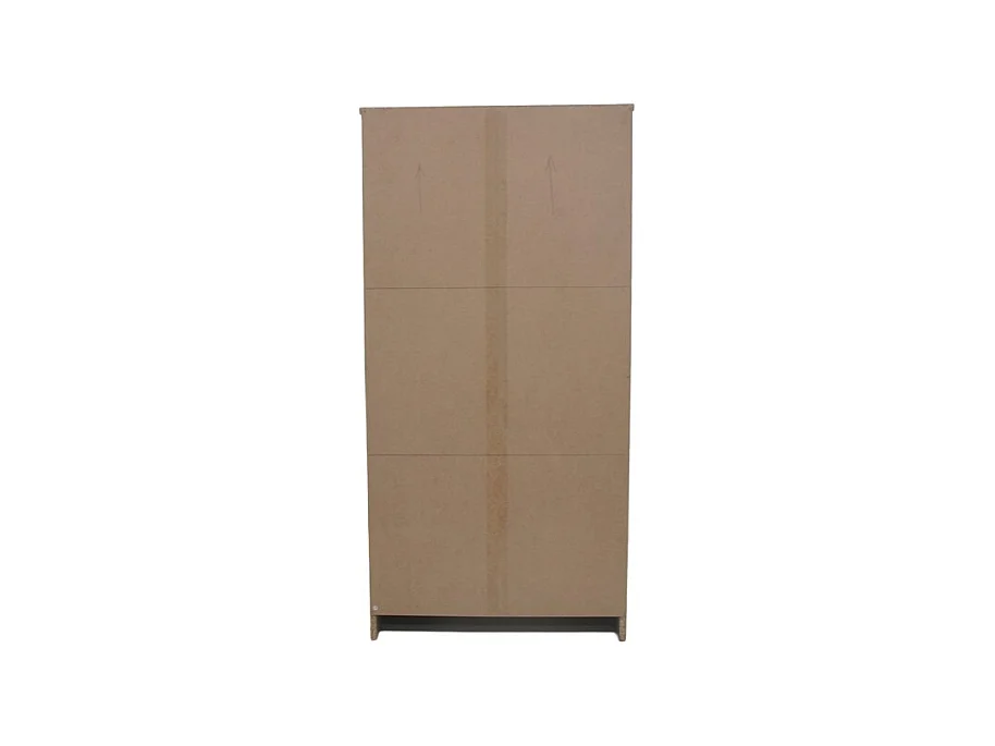 Mueble para zapatos MEXICO – 3 cajones con espejos – Color roble sonoma – Diseño contemporáneo y funcional