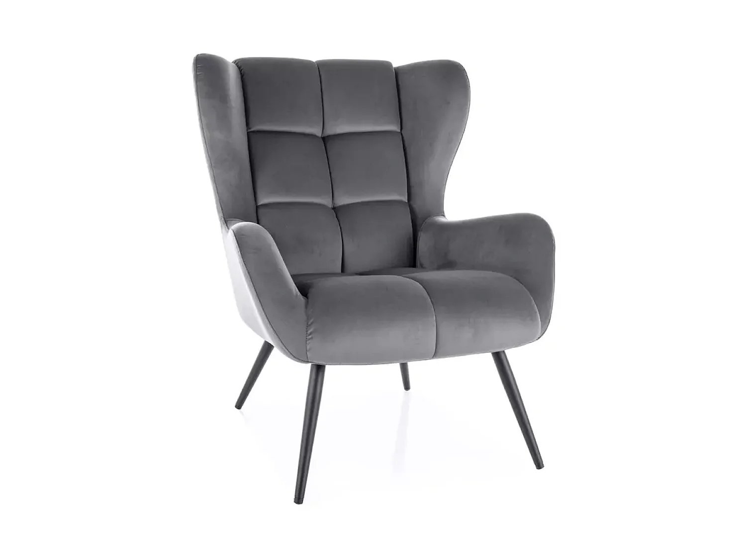 Relax Fauteuil Louis/Tissu/grise