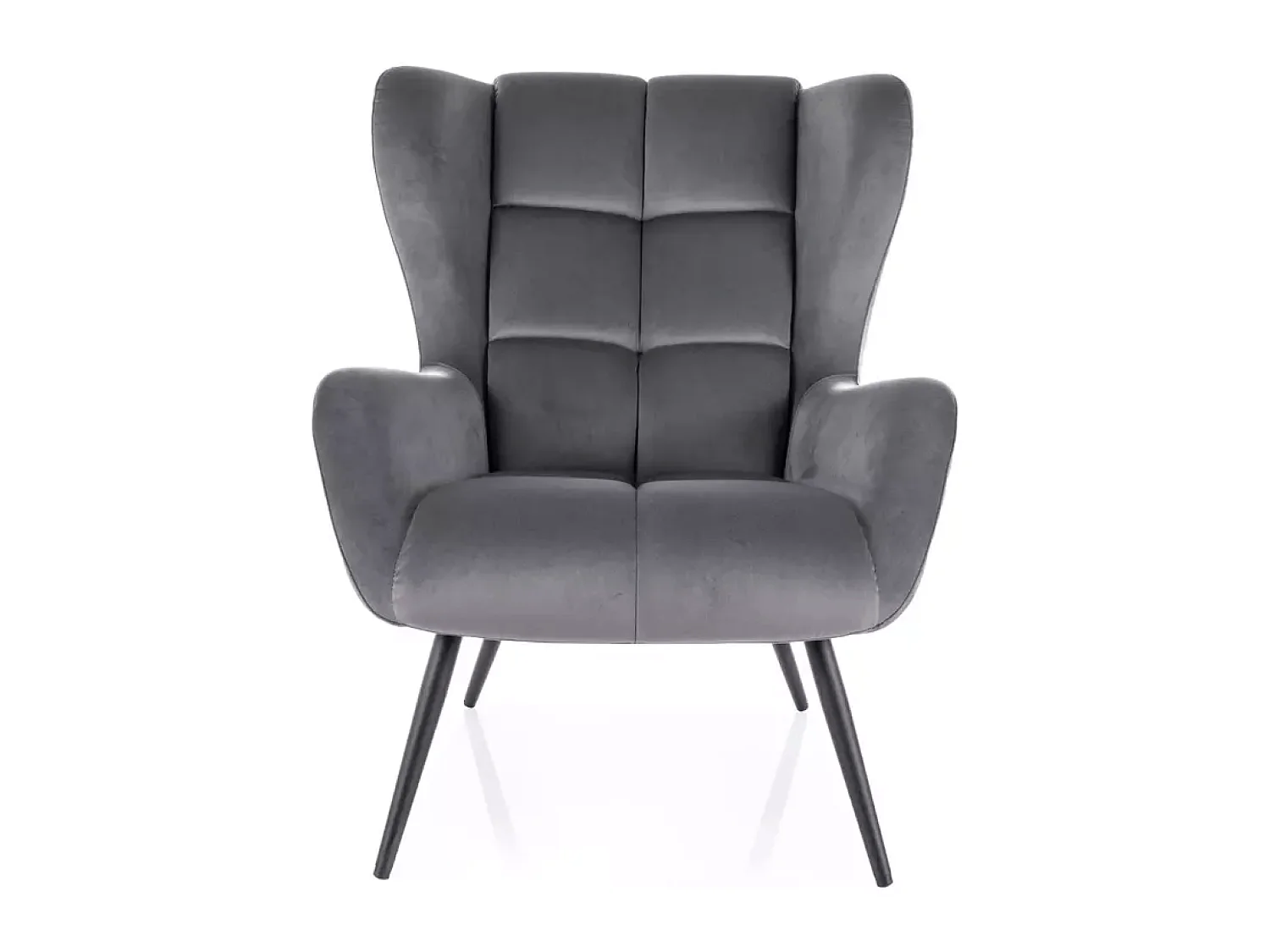 Relax Fauteuil Louis/Tissu/grise