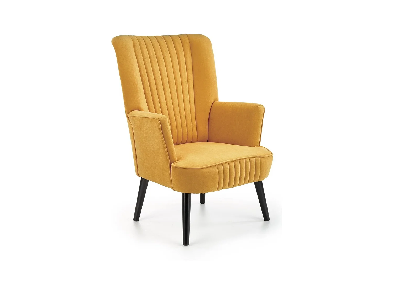 Relax Fauteuil Delgado/Tissu/jaune