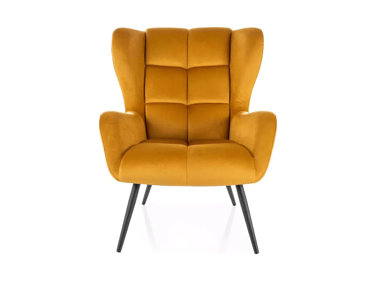 Relax Fauteuil Louis/Tissu/jaune