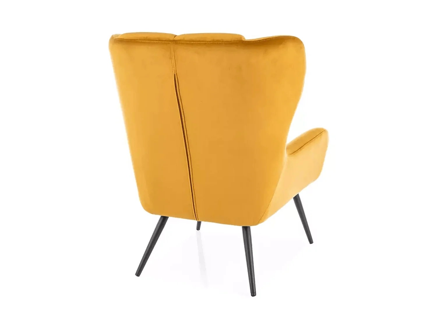 Relax Fauteuil Louis/Tissu/jaune