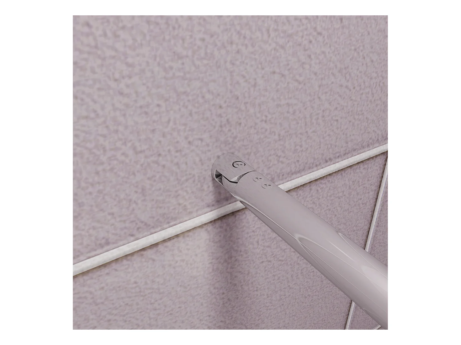 Inloopdouche-douchewand-walk in 80x200 cm,10mm midden wit gematteerd gehard glas met explosieveilige folie+70-120cm Stabilisatiestang,glanzend chroom profiel