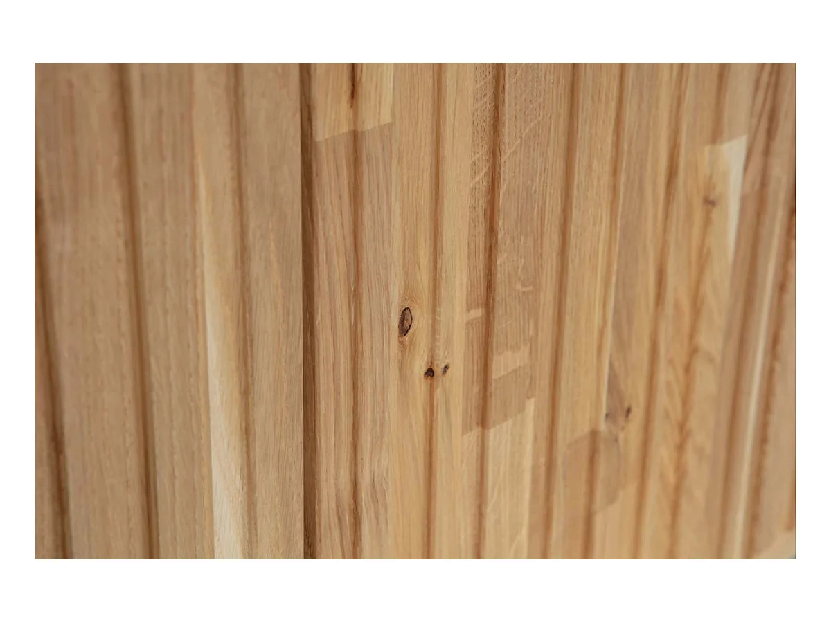 GRAVURE - Mobile TV in rovere naturale L100