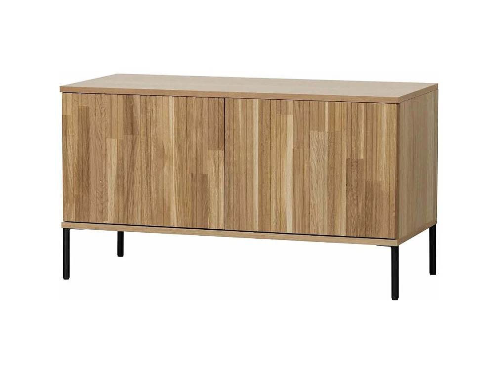 GRAVURE - Mobile TV in rovere naturale L100