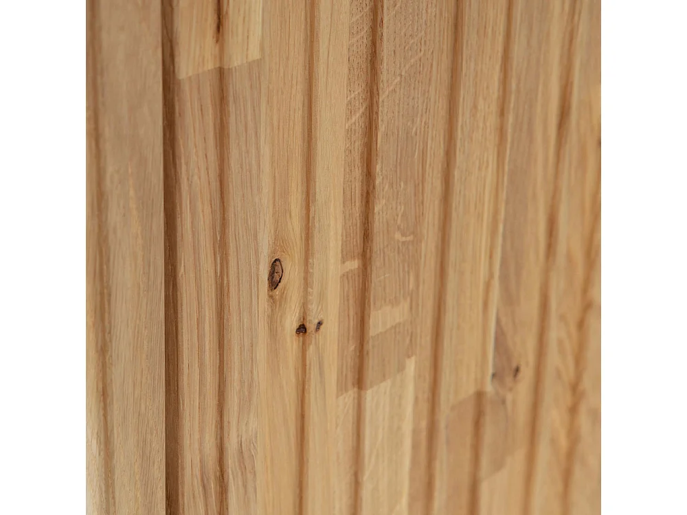 New Gravure - Meuble TV 2 portes en bois L100cm - Bois clair