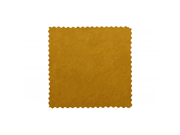 RODEO - Canapé 2 places velours jaune ocre