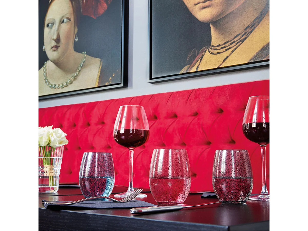 Primary Handcraft - 6 gobelets Rouge 36 cl