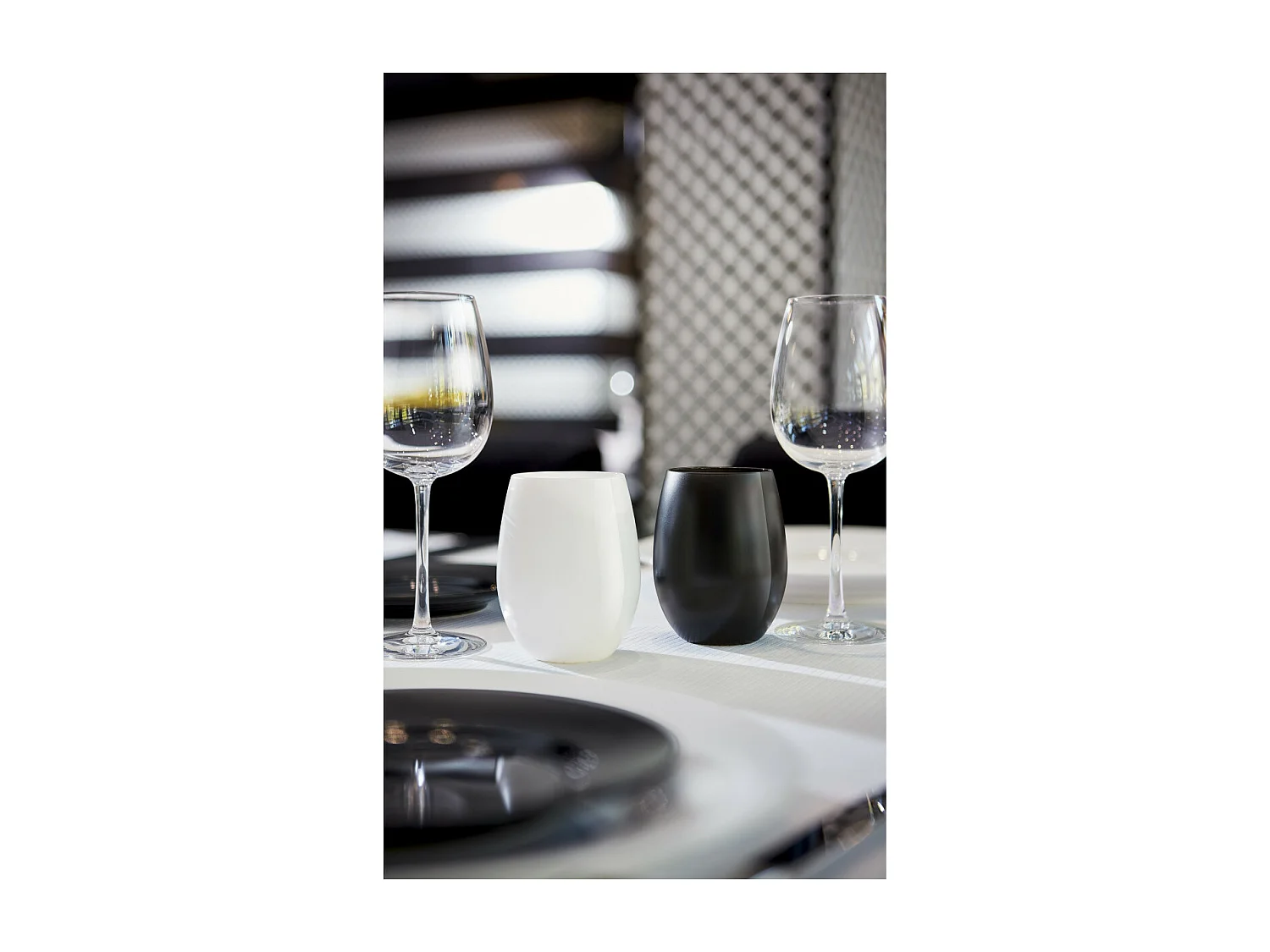 Gobelets Primary - 6 gobelets Noir 36 cl