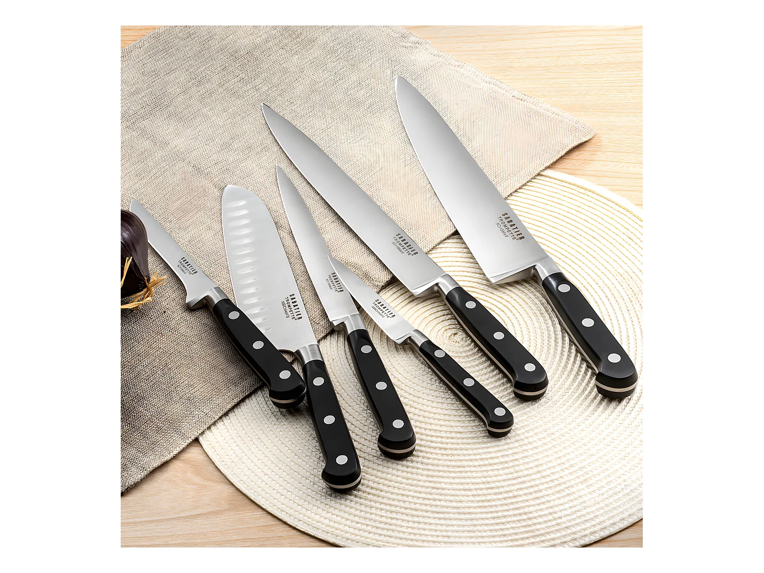 Origin - Trousse 5 couteaux de cuisine