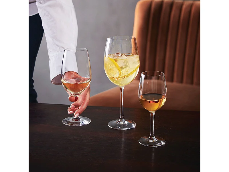 Set di 6 calici da 25cl Cabernet Tulipe - Ideale per degustare vini rossi, bianchi o rosati