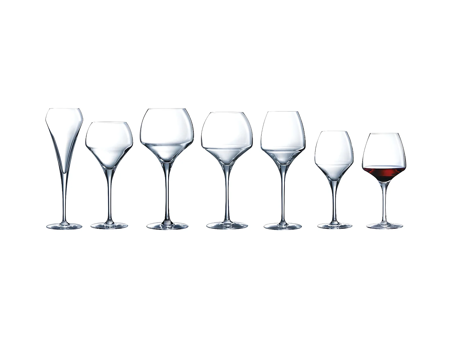 Set van 2 Open Up Universal Tasting 40 cl wijnglazen voor alle soorten wijn