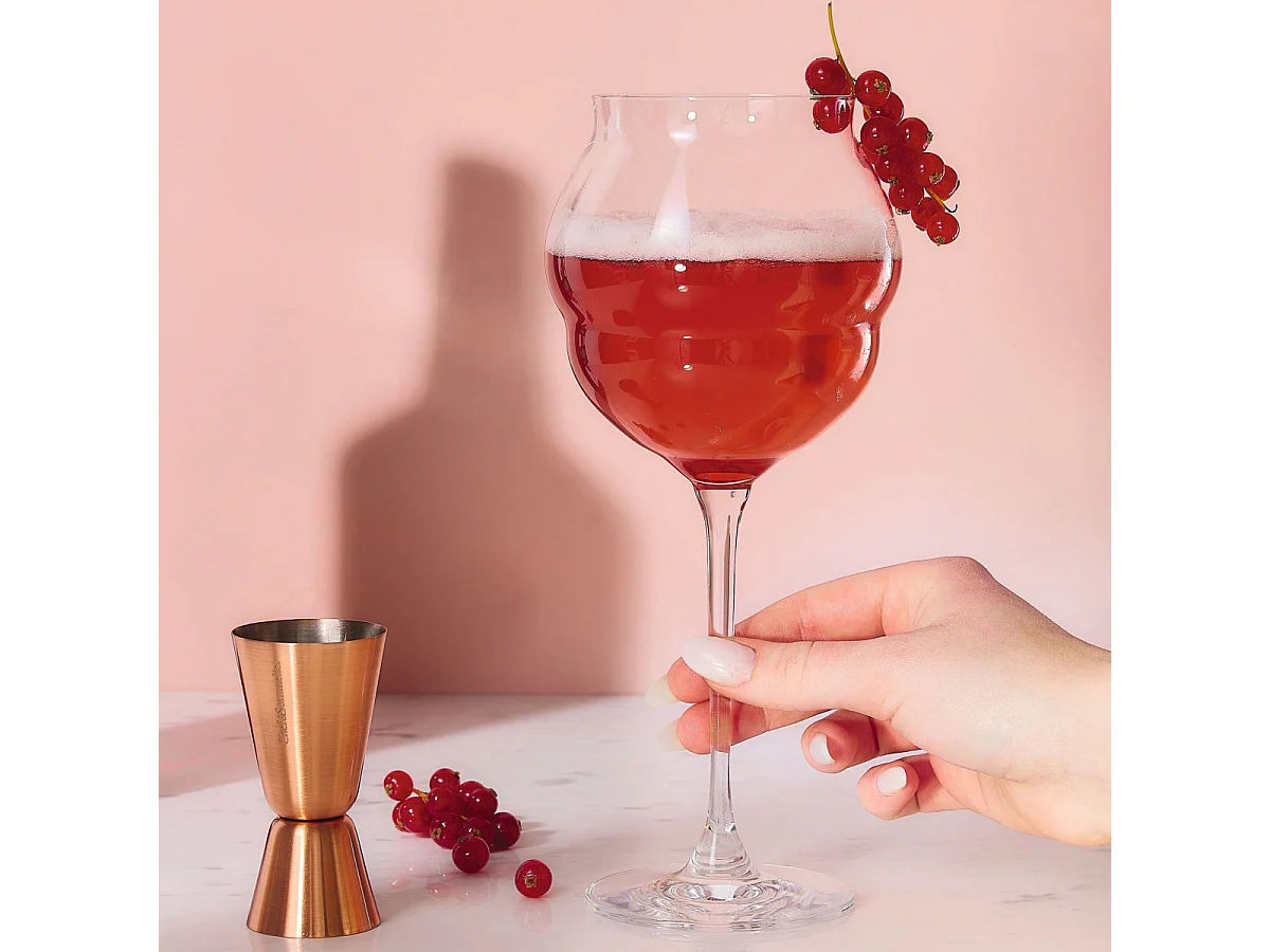 Macaron - 6 verres à pied 60 cl