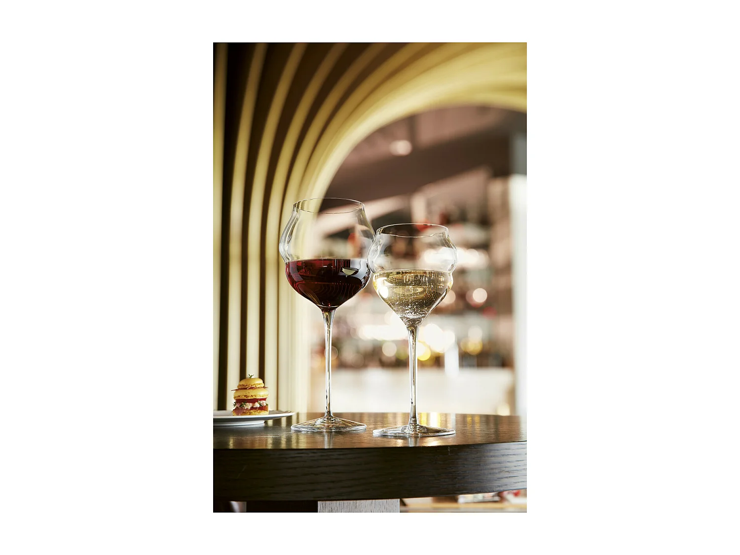 Macaron - 6 verres à pied 40 cl