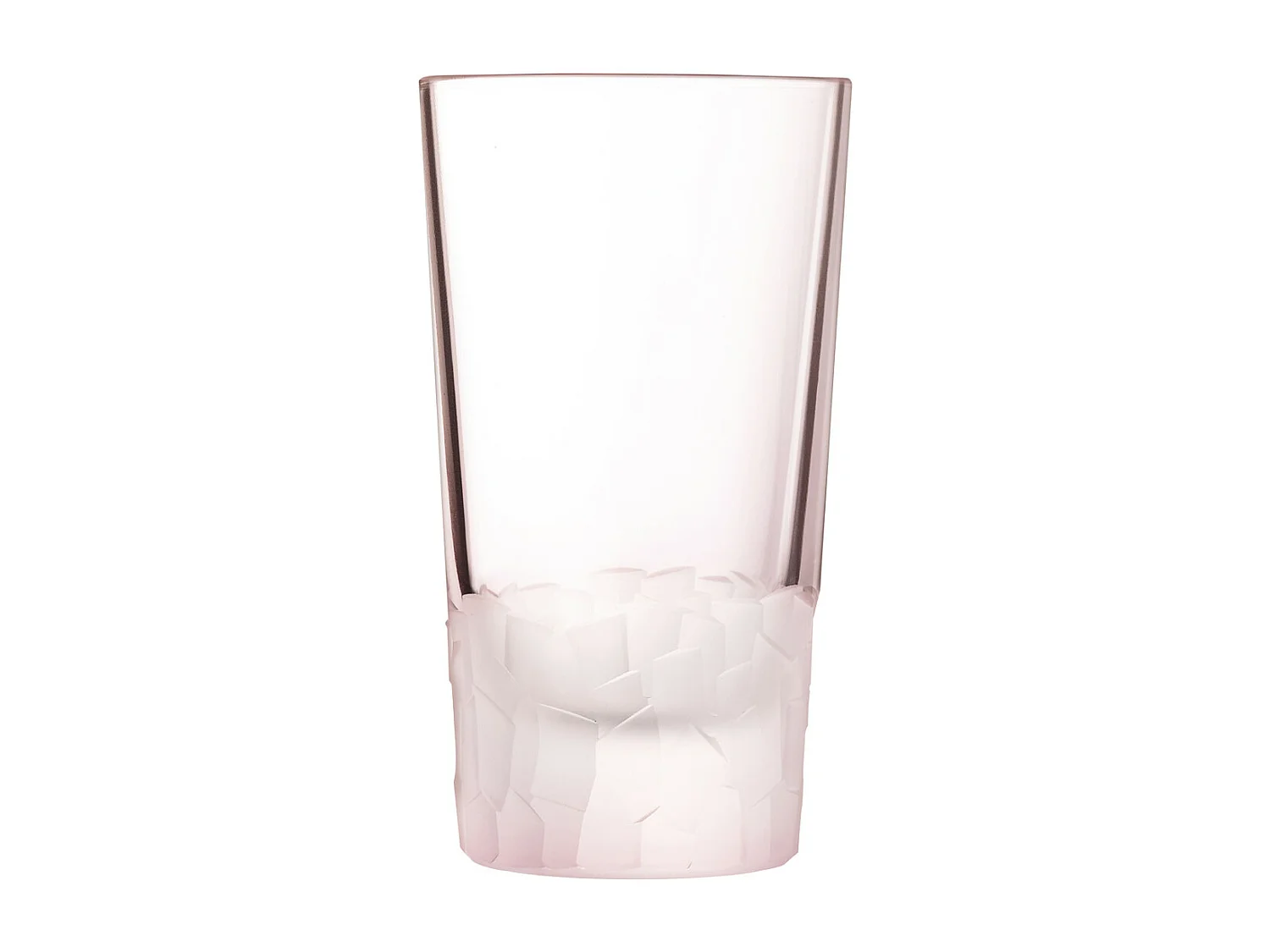 Intuition Colors - 6 gobelets forme haute 33cl Rose