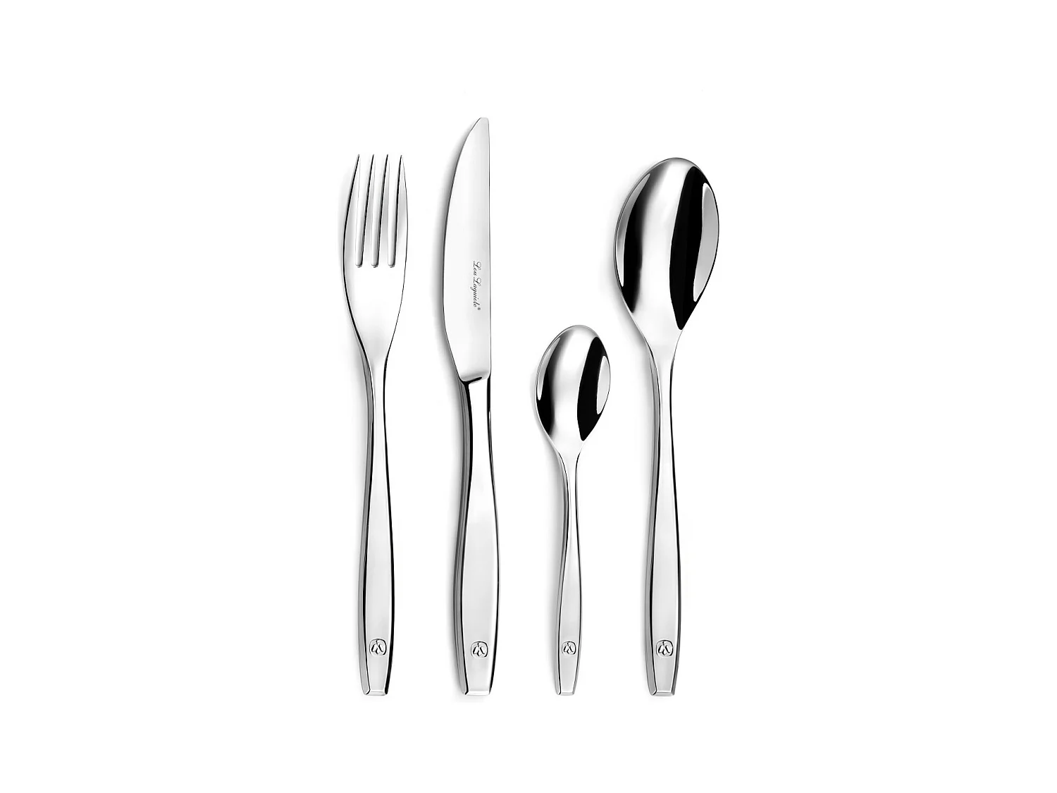 Bestekset 24-delig Figura van Glanzend Roestvrij Staal - Modern en Elegant Ontwerp