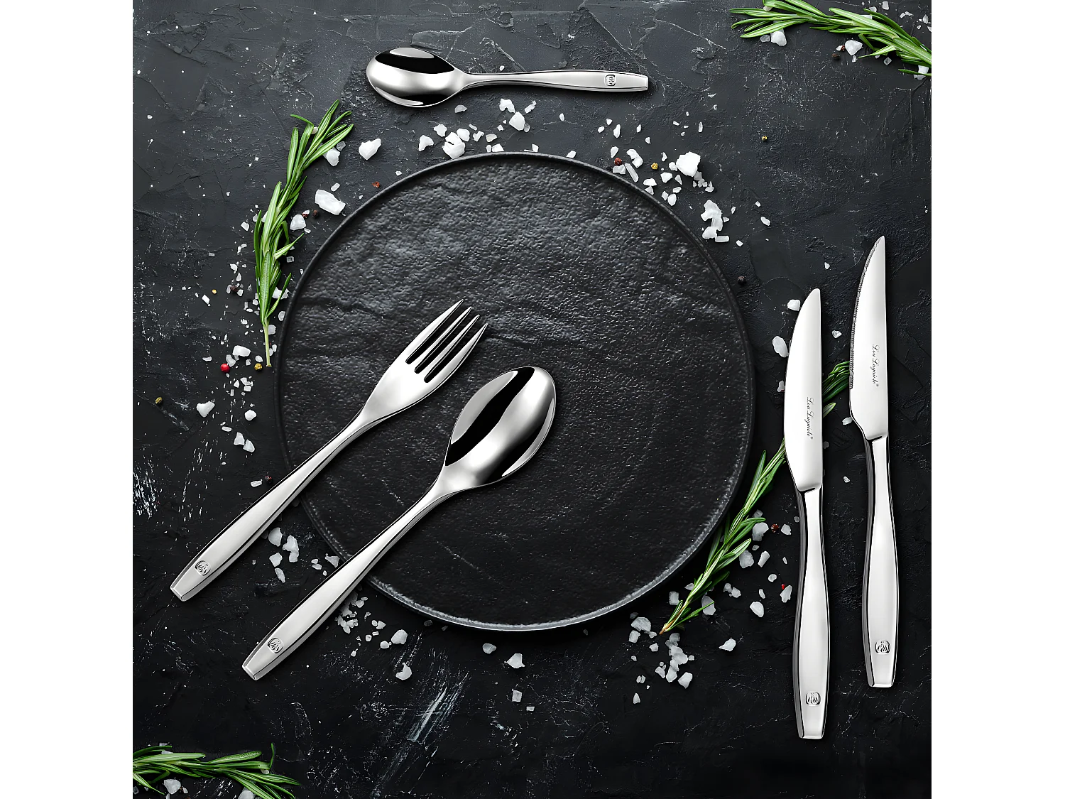 Figure Miroir - Ménagère 24 pièces