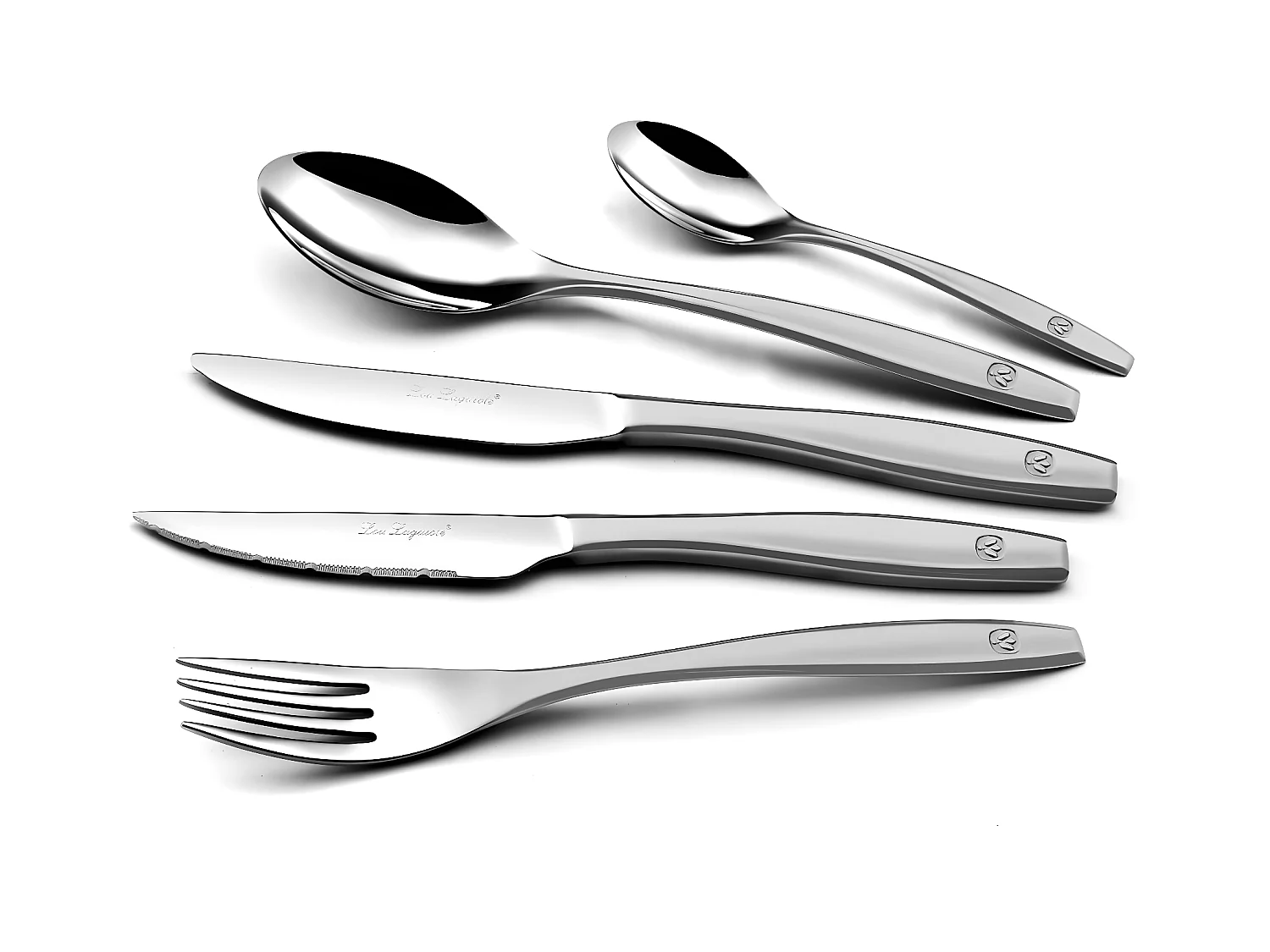 Figure Satiné - Ménagère 62 pièces