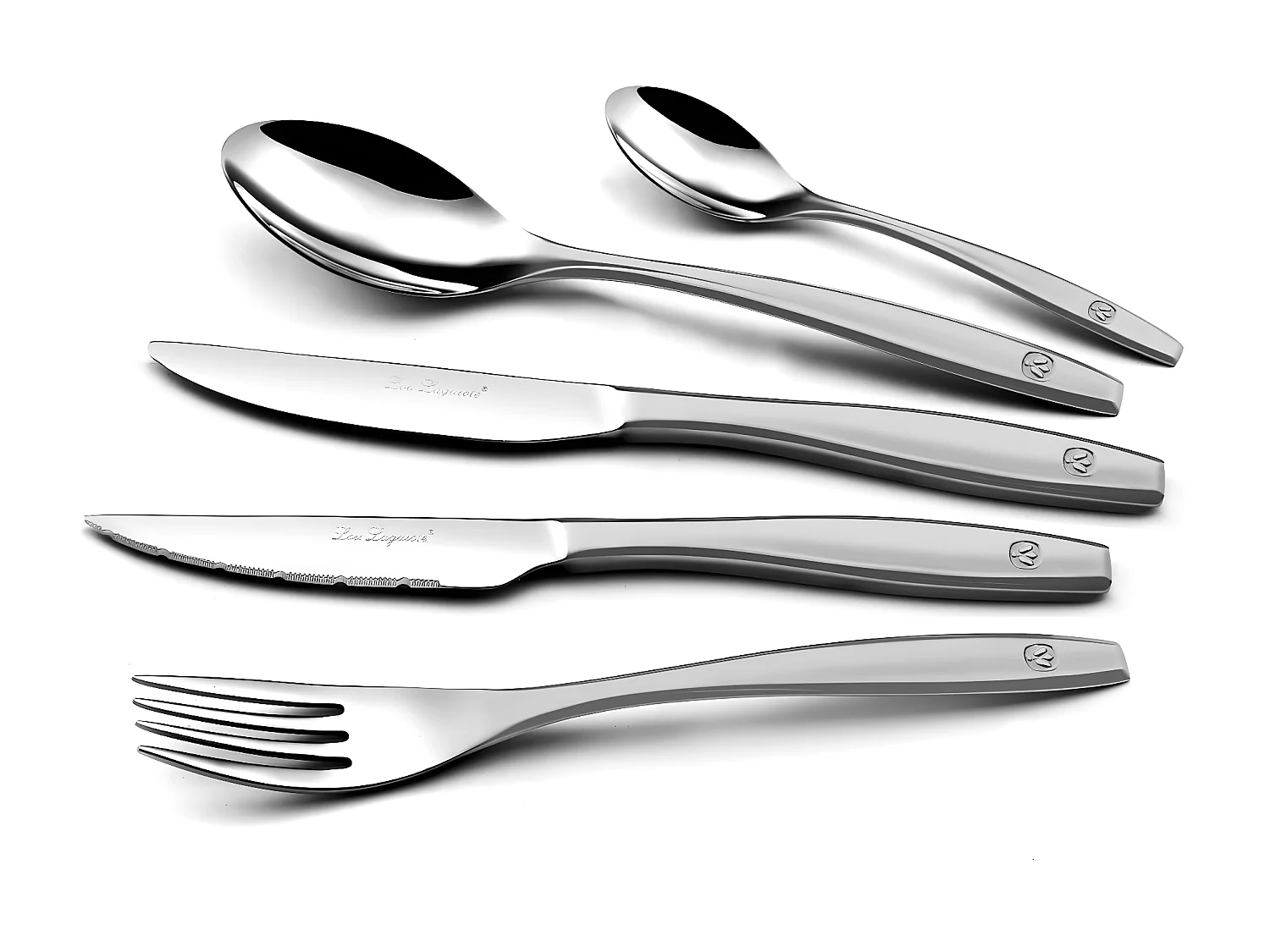 Figure Satiné - Ménagère 62 pièces