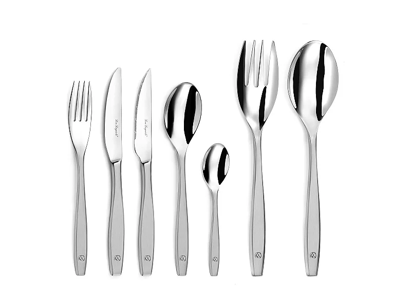 Figure Satinado - Set di posate da 62 pezzi