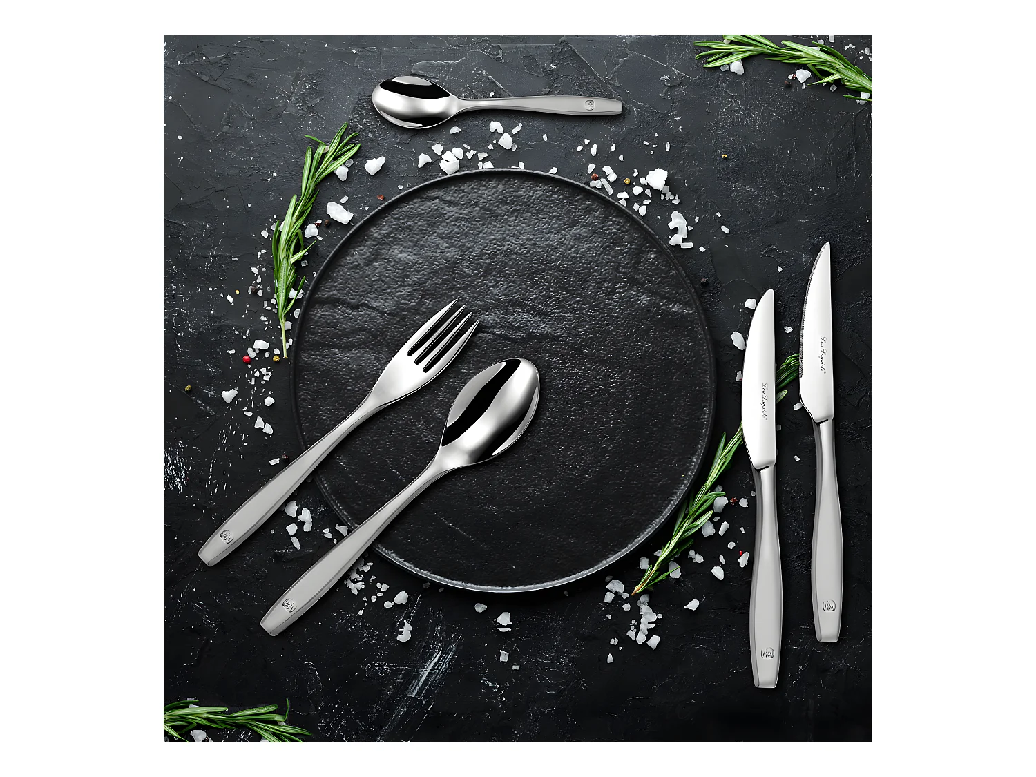 Figure Satiné - Ménagère 24 pièces