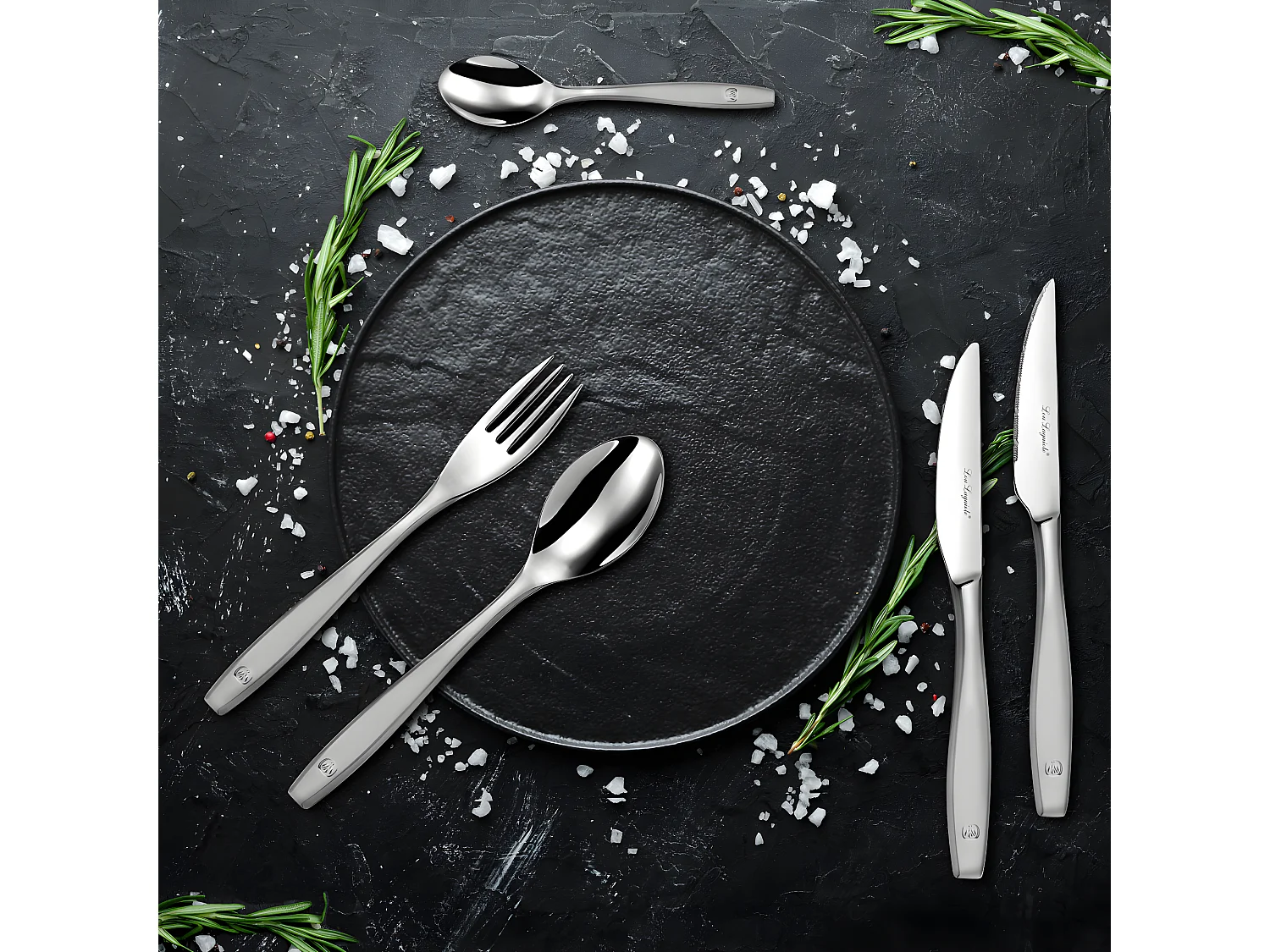 Figure Satiné - Ménagère 24 pièces