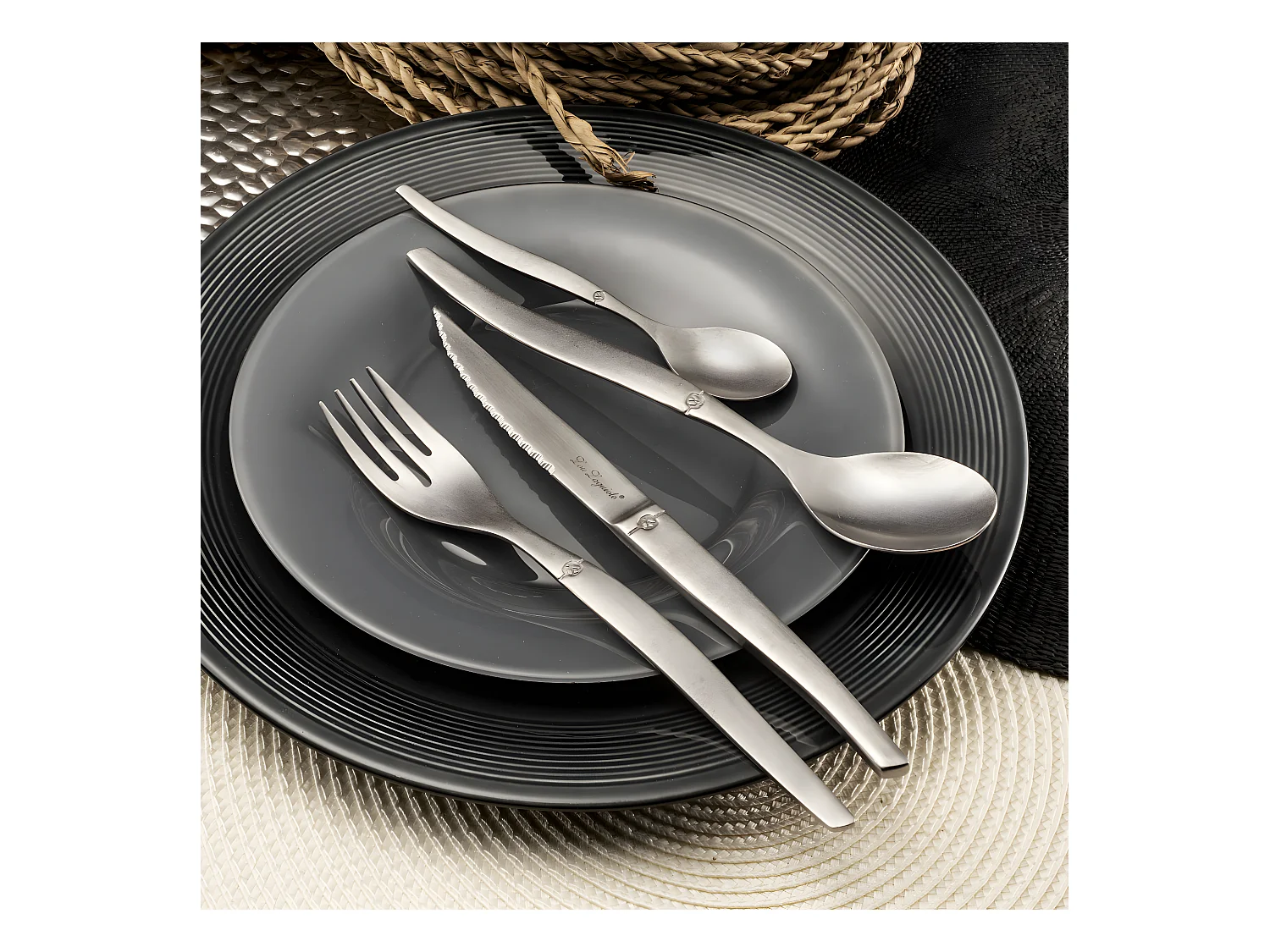 Jet Vintage Inox - Ménagère 24 pièces