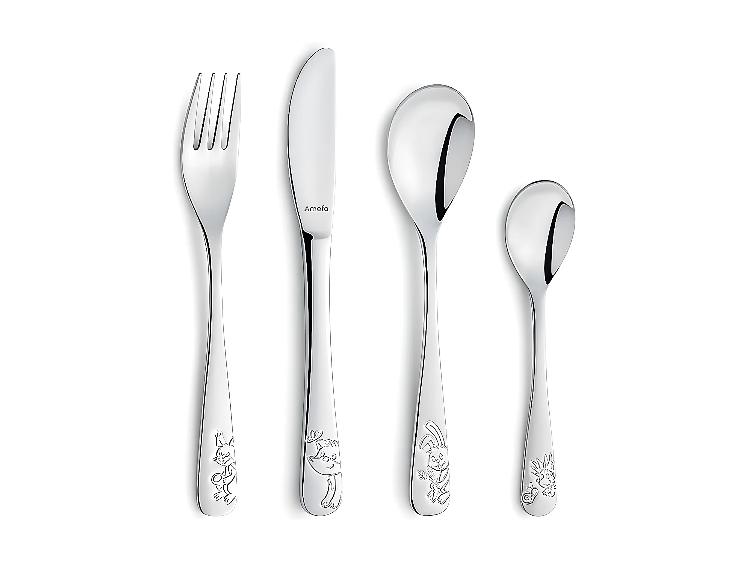 Forest - Coffret 4 couverts enfants