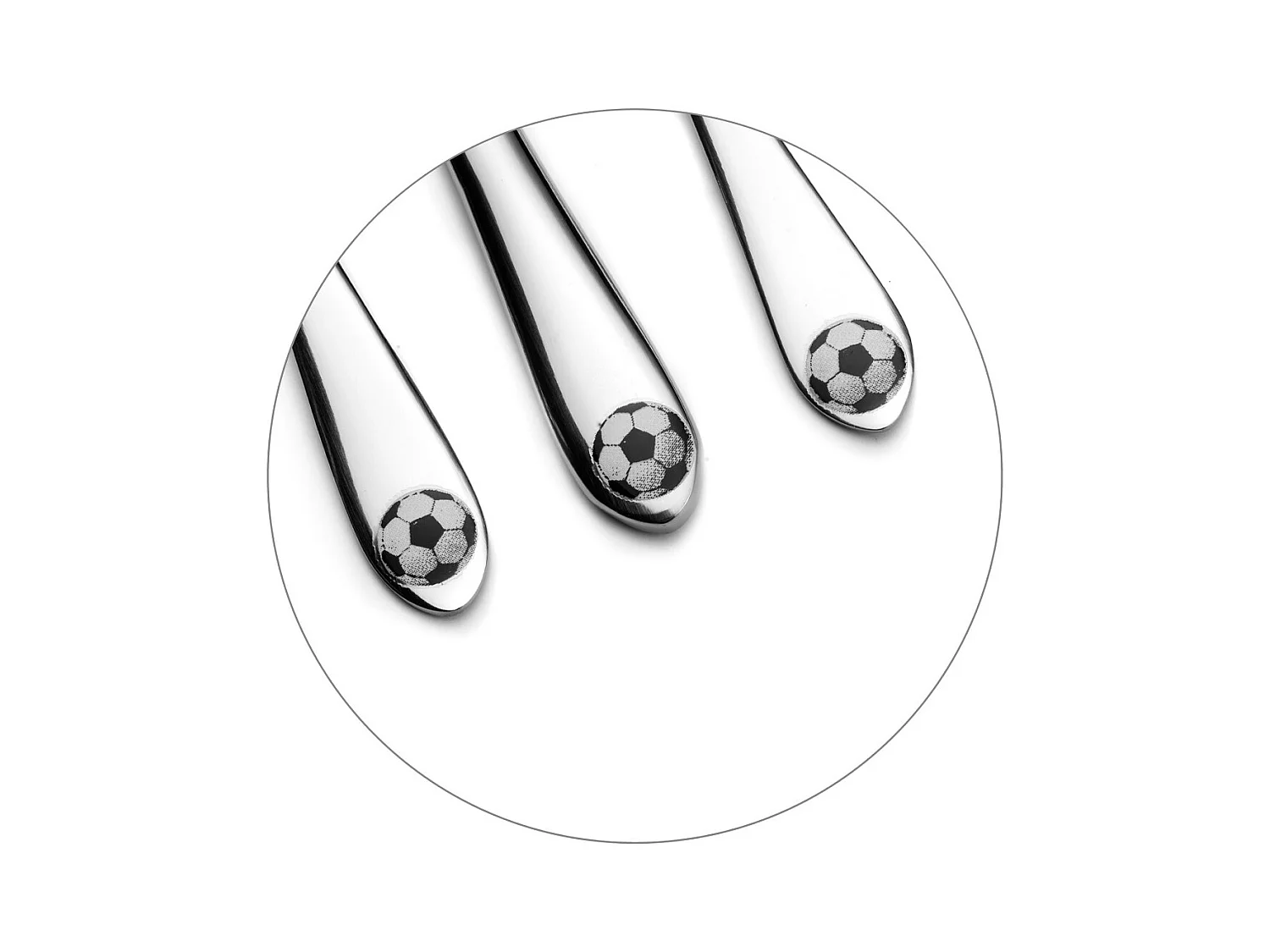 Footie - Juego de 3 cubiertos para niños