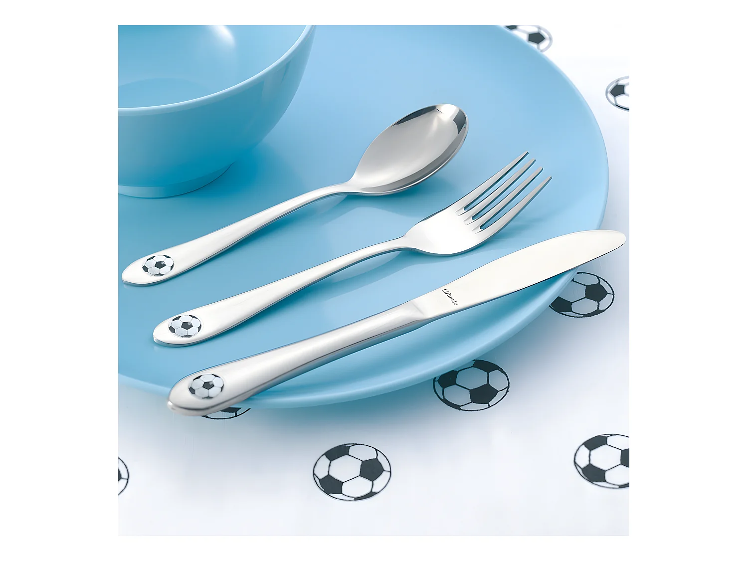 Footie - Juego de 3 cubiertos para niños