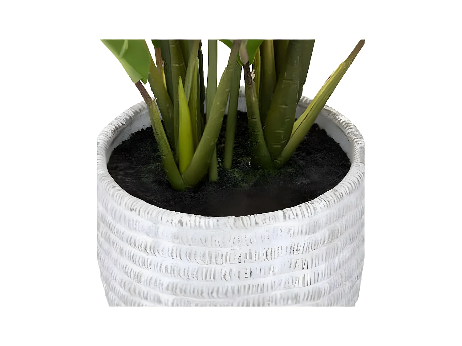 Plante artificielle Lys de la paix en pot H 54 cm