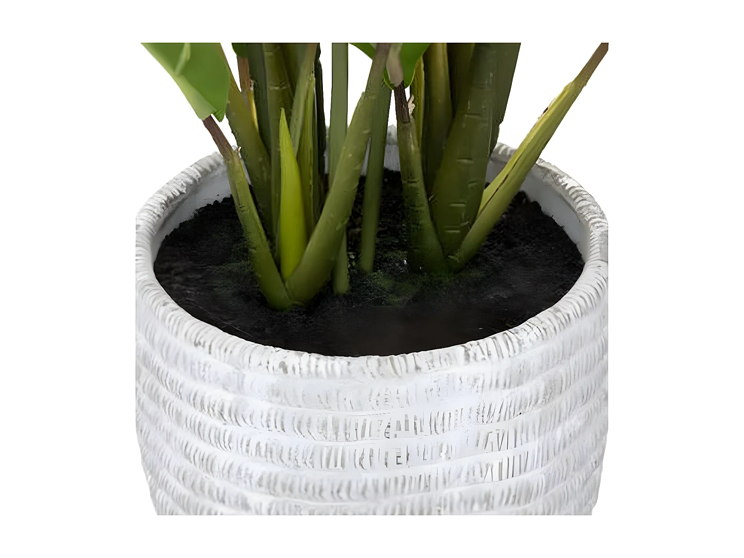 Plante artificielle Lys de la paix en pot H 54 cm