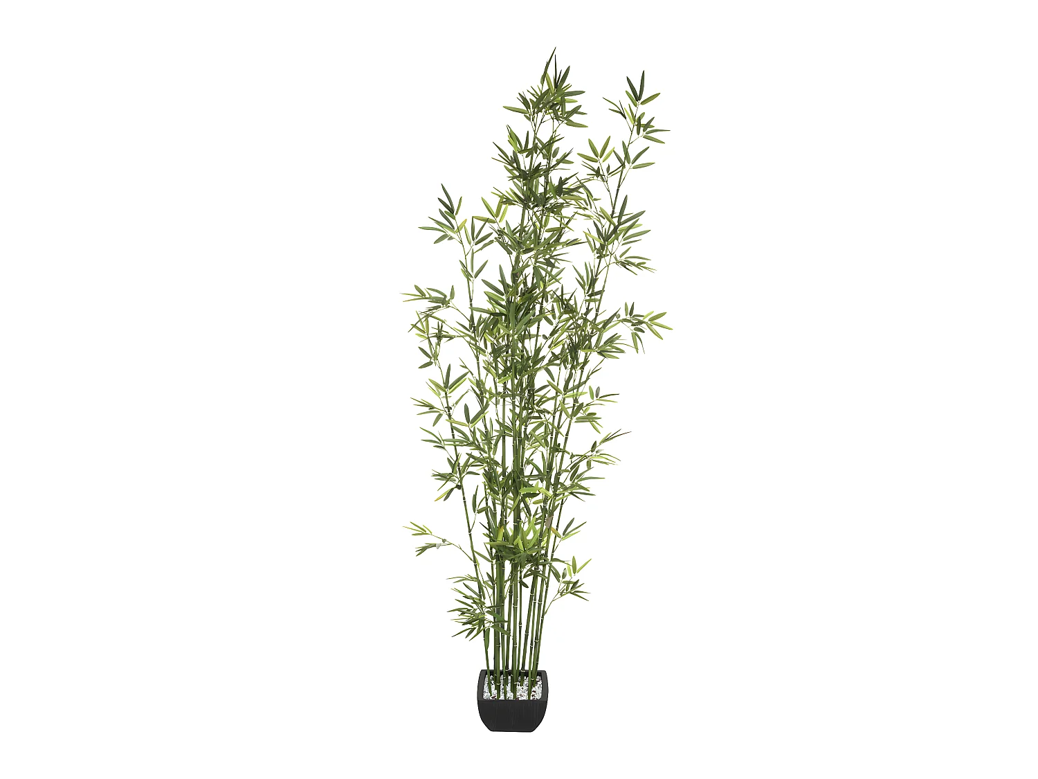 Plante artificielle Bambou Pot en Céramique H 180 cm