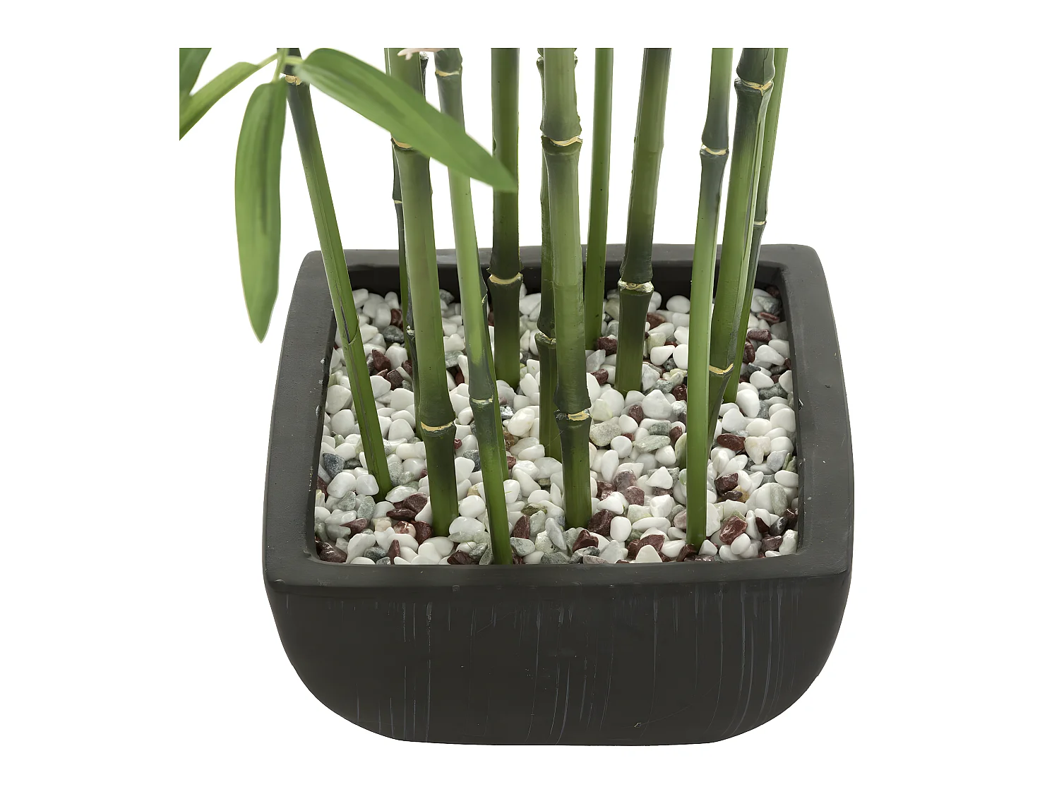 Plante artificielle Bambou Pot en Céramique H 180 cm
