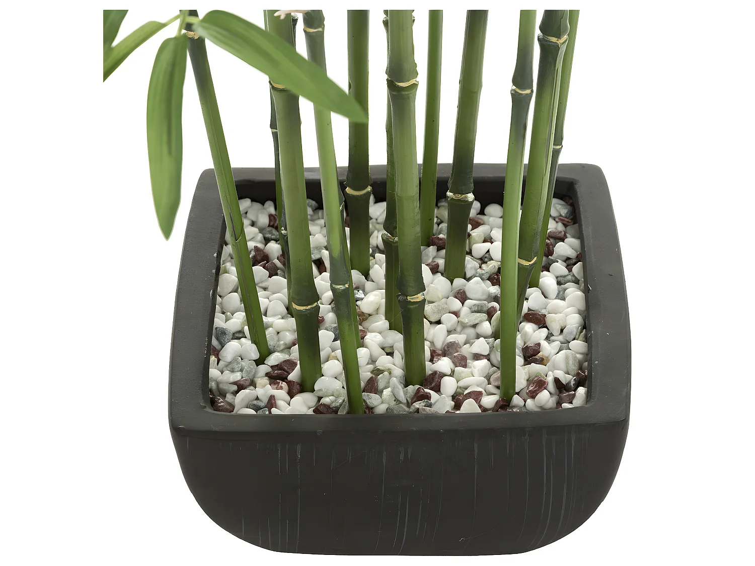 Plante artificielle Bambou Pot en Céramique H 180 cm
