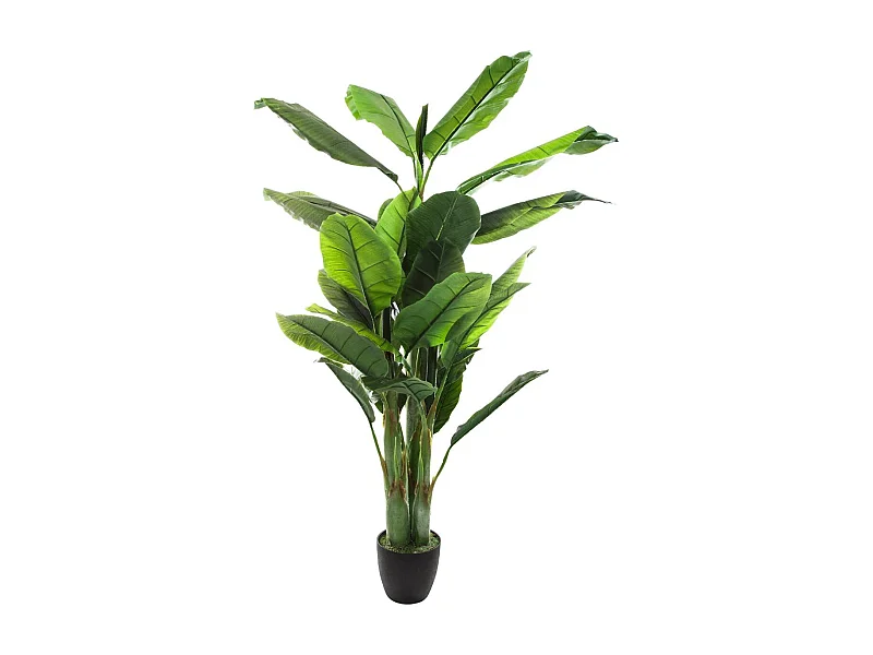 Plante artificielle Bananier en pot H 170 cm