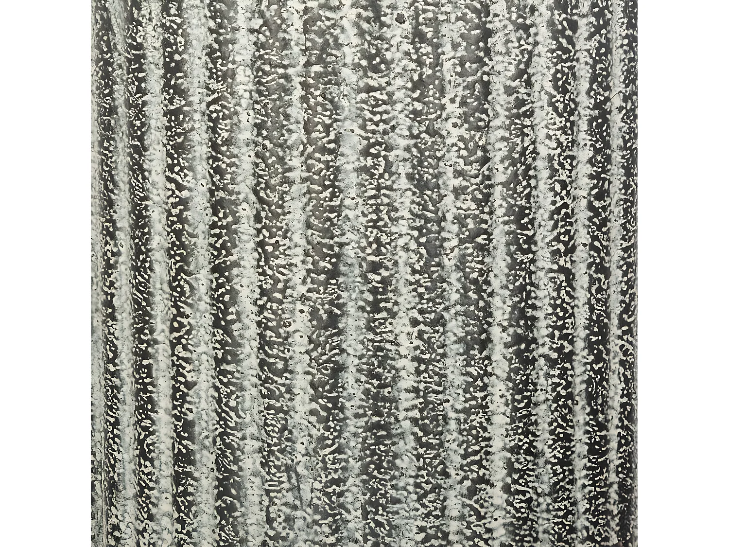 Plante artificielle Herbe dans un pot en métal vinatge H 45 cm