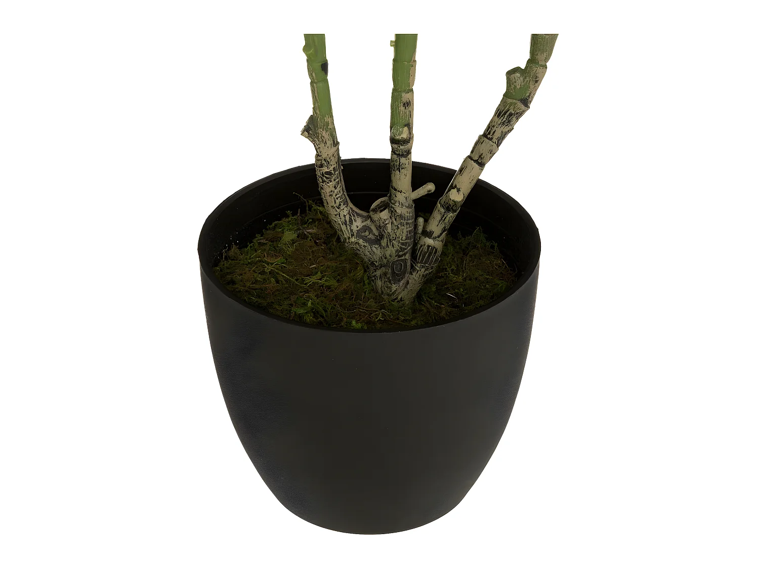 Plante artificielle Hortensia Blanc en pot H 60 cm