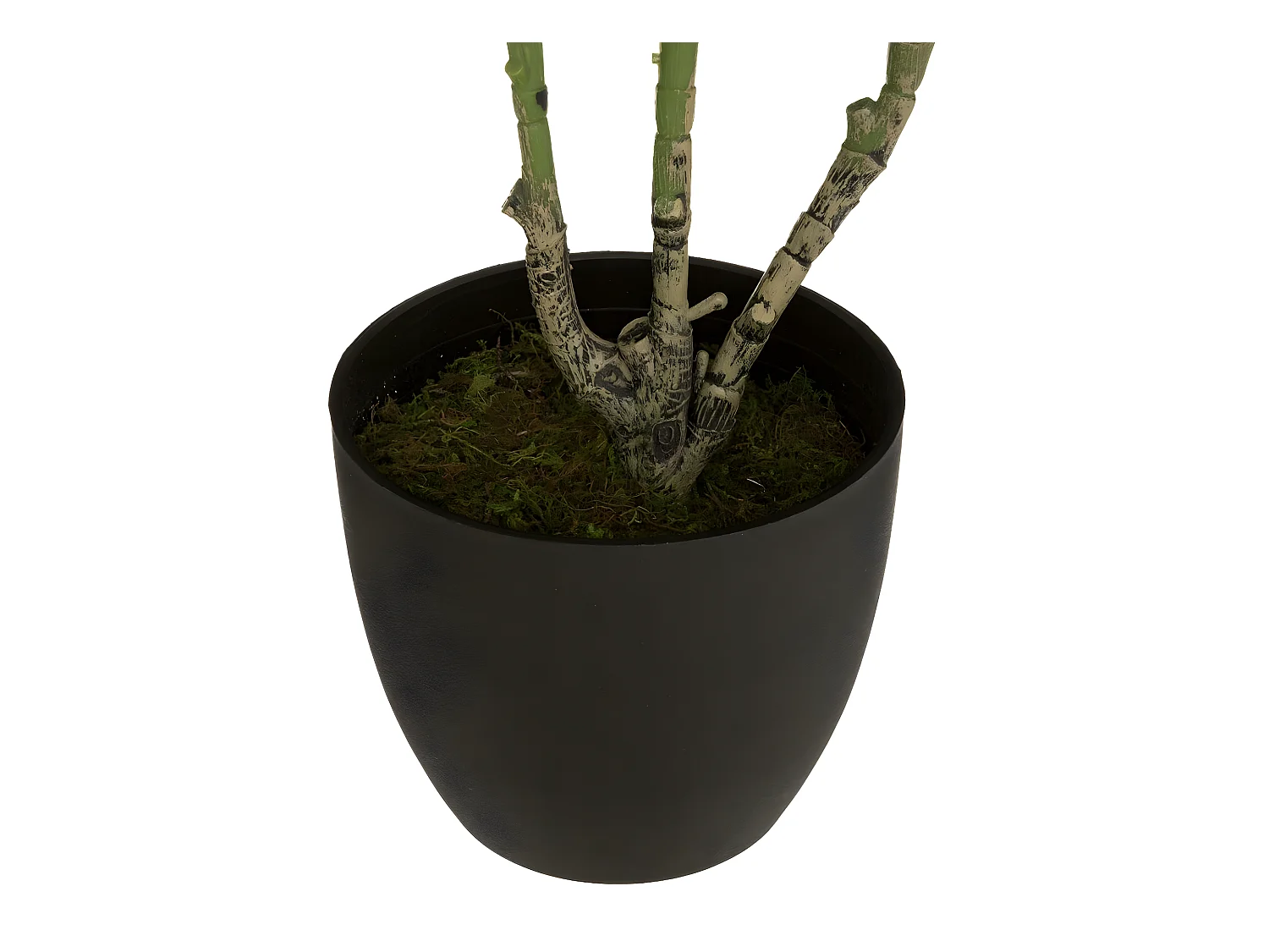 Plante artificielle Hortensia Blanc en pot H 60 cm