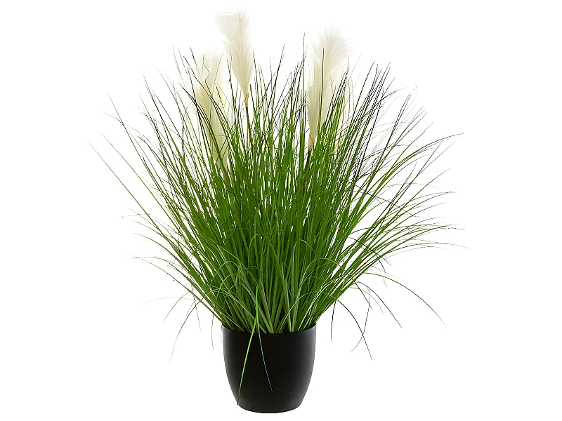 Plante artificielle ​​​​​​​Bouquet Herbes dans un Pot H 90 cm