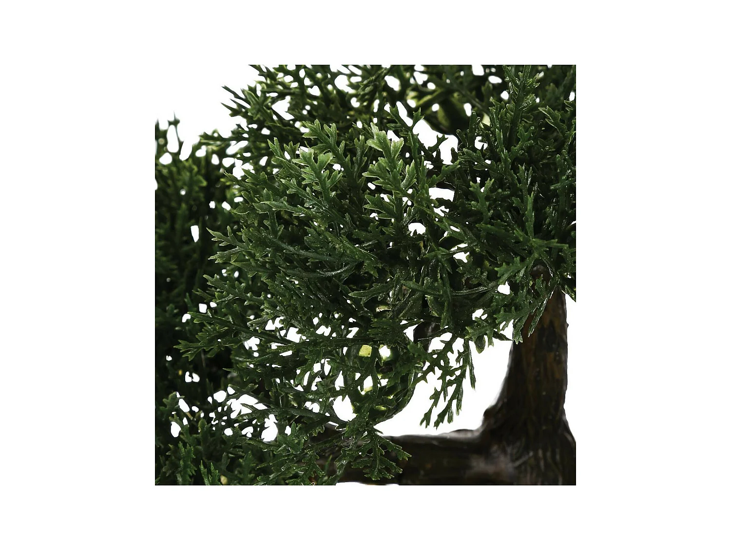 Bonsaï artificiel en pot en céramique H 34 cm