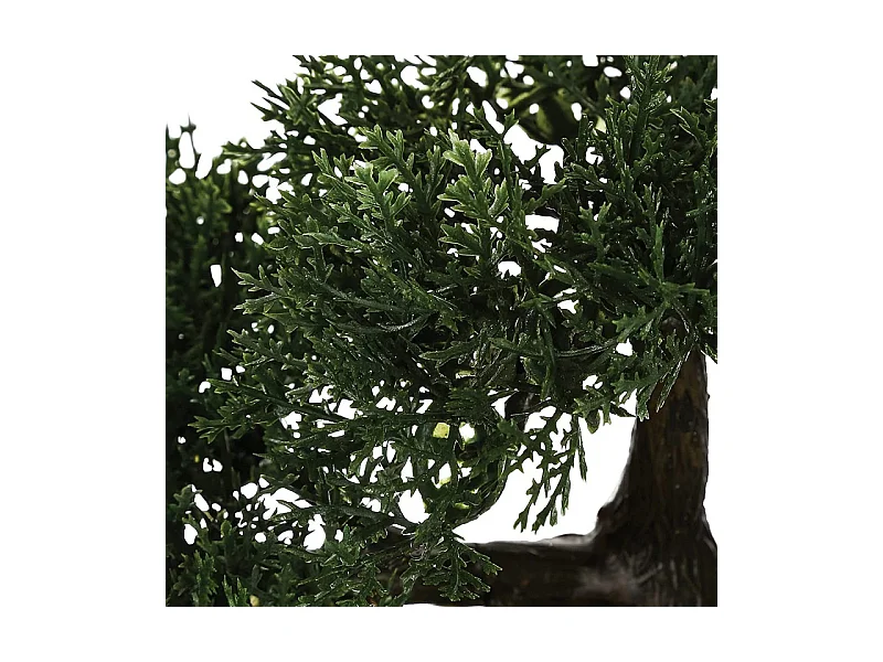 Bonsaï artificiel en pot en céramique H 34 cm