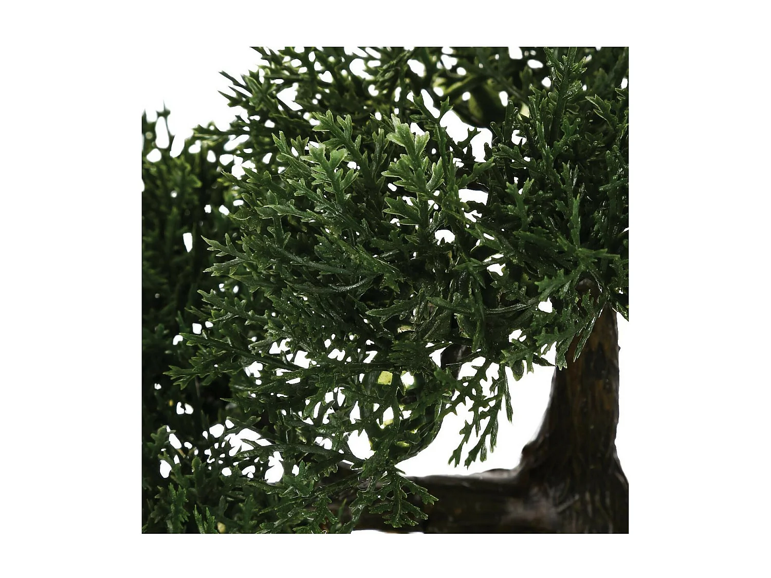 Bonsaï artificiel en pot en céramique H 34 cm